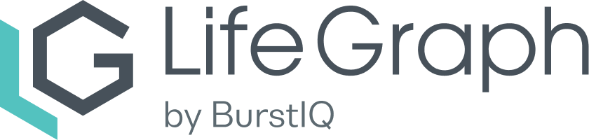 LifeGraph® by BurstIQ Logo - Teal