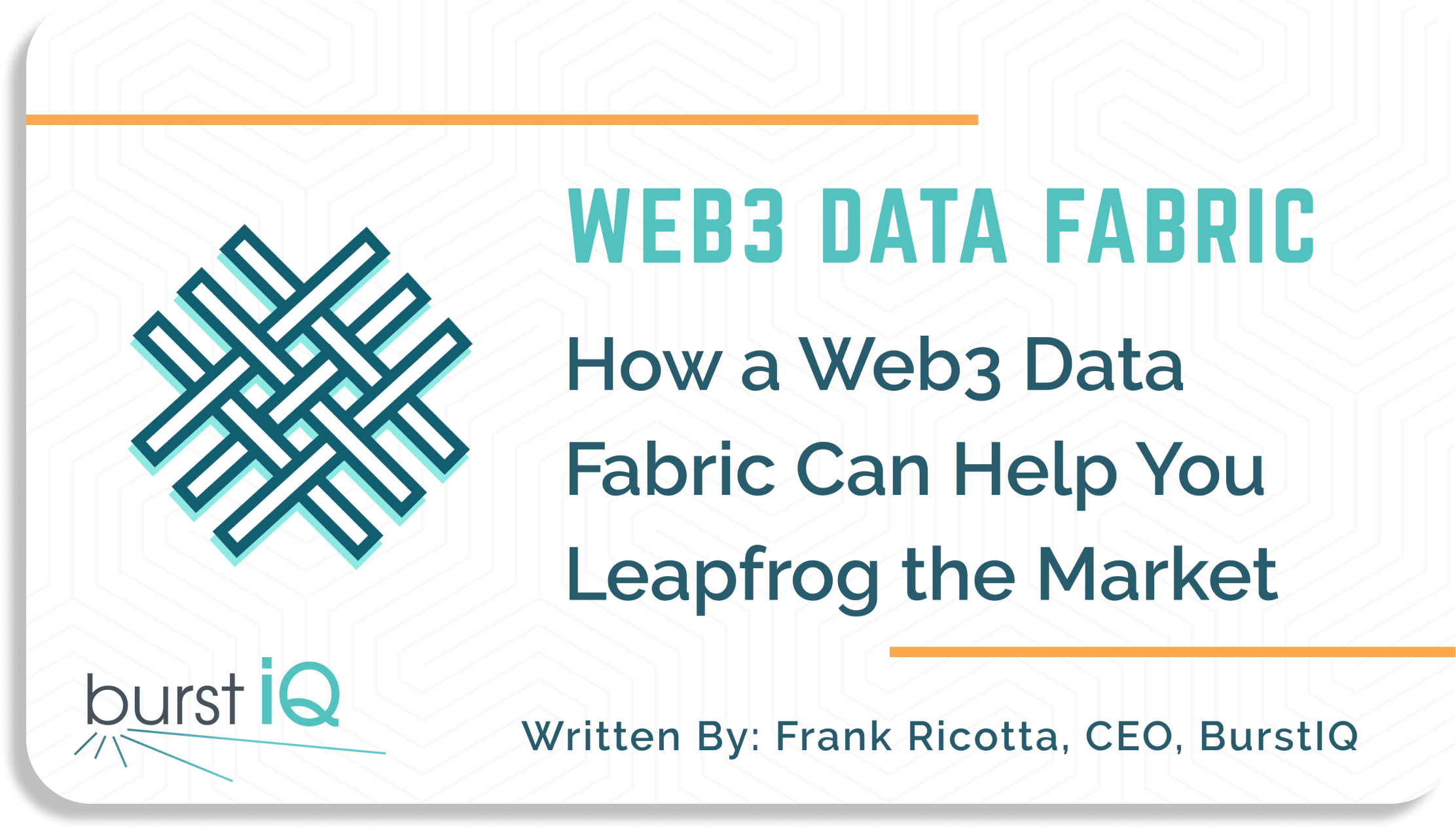 LifeGraph Blog thumbnail for How a Web3 Data Fabric can Help You Leapfrog the Market